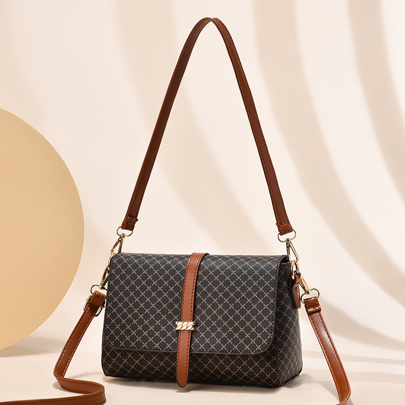 Women's bags 2022 New style Trendy, middle-aged and elderly single-shoulder bags, crossbody bags, fashionable and versatile, mom bags, one-piece consignment full figure