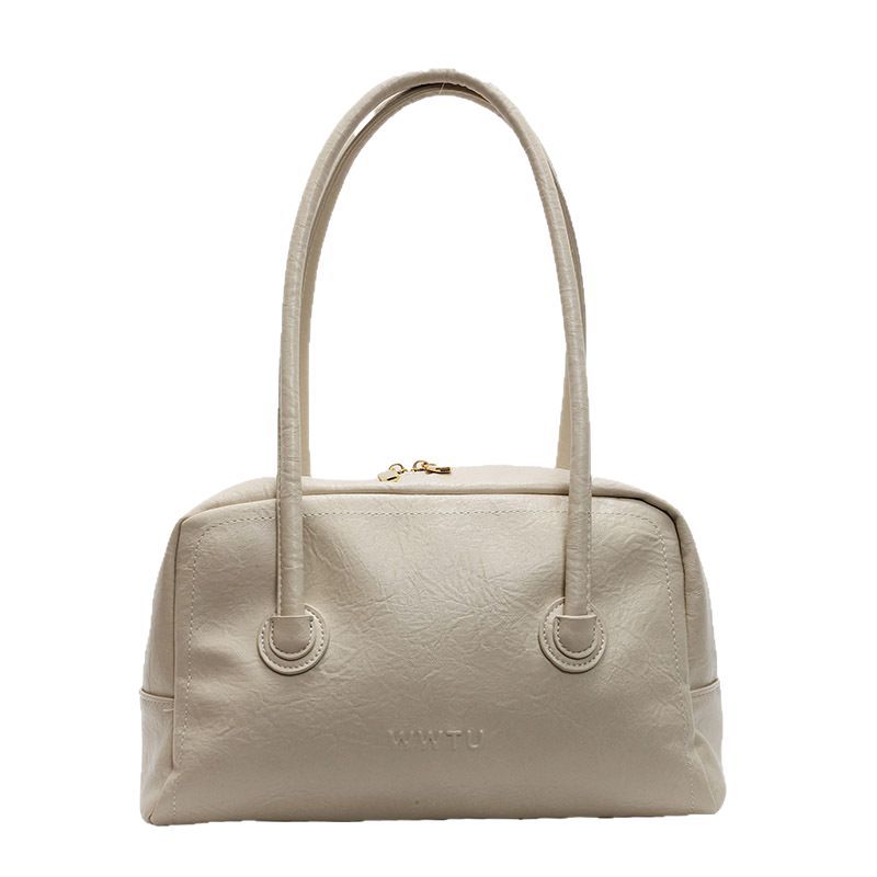 2025 New high-end, stylish, versatile single-shoulder, underarm bag for women, Korean style, fashionable, large-capacity hand-held baguette bag Item Picture