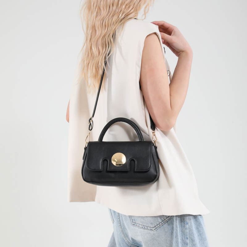 French-style, trendy, simple and stylish 2025 candy-colored Korean-style casual single-shoulder, crossbody and hand-carry women's small square bag Specification drawing