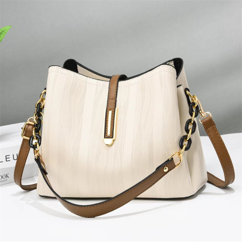 2022 New high-end quality and versatile crossbody bag, single-shoulder bucket bag, cross-border one-piece consignment full figure