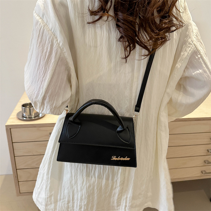 European and American stylish lettered fashion handbag for summer 2024, versatile and trendy single-shoulder bag, high-quality crossbody bag for women Specification drawing