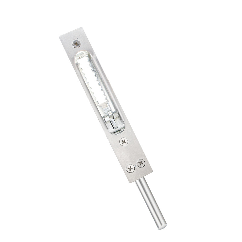 Stainless steel anti-theft door, fireproof door, wooden door, press-type concealed installation, invisible mother-and-child door, latch, door lock, top and bottom insertion Item Picture