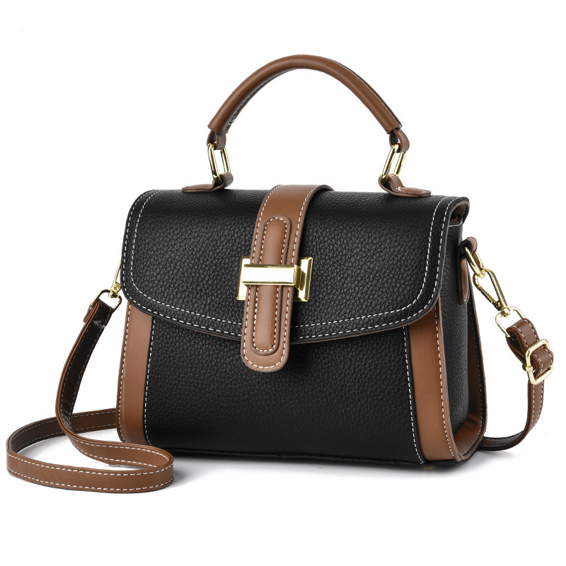 "Checkered women's bag 2023 New style fashionable checkered print small square bag Korean version color-matched single-shoulder crossbody bag consignment. Item Picture