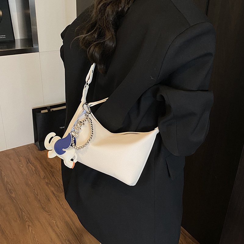 High-end French niche underarm bag for women, 2025 new fashion trend crossbody bag, Korean-style high-end single-shoulder bag Specification drawing