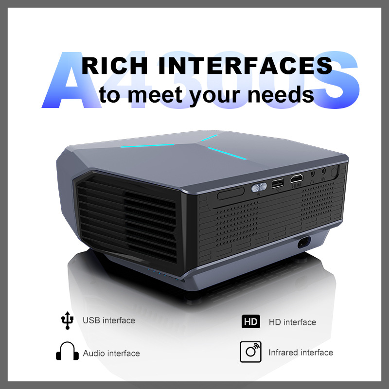 The new model of projector is suitable for home ultra-high-definition living room and bedroom without the need for a screen. It is an all-in-one TV for home office and meetings Application Scenario