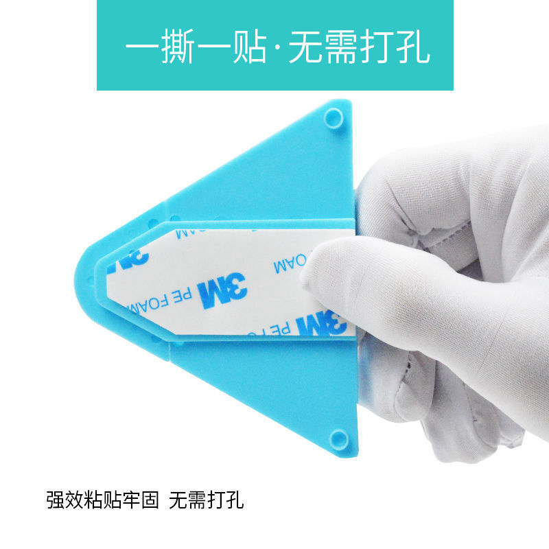 Anti-cat window opening magic tool, wardrobe sliding door and window lock, children's protection window safety lock, screen window clip and fixator Application Scenario