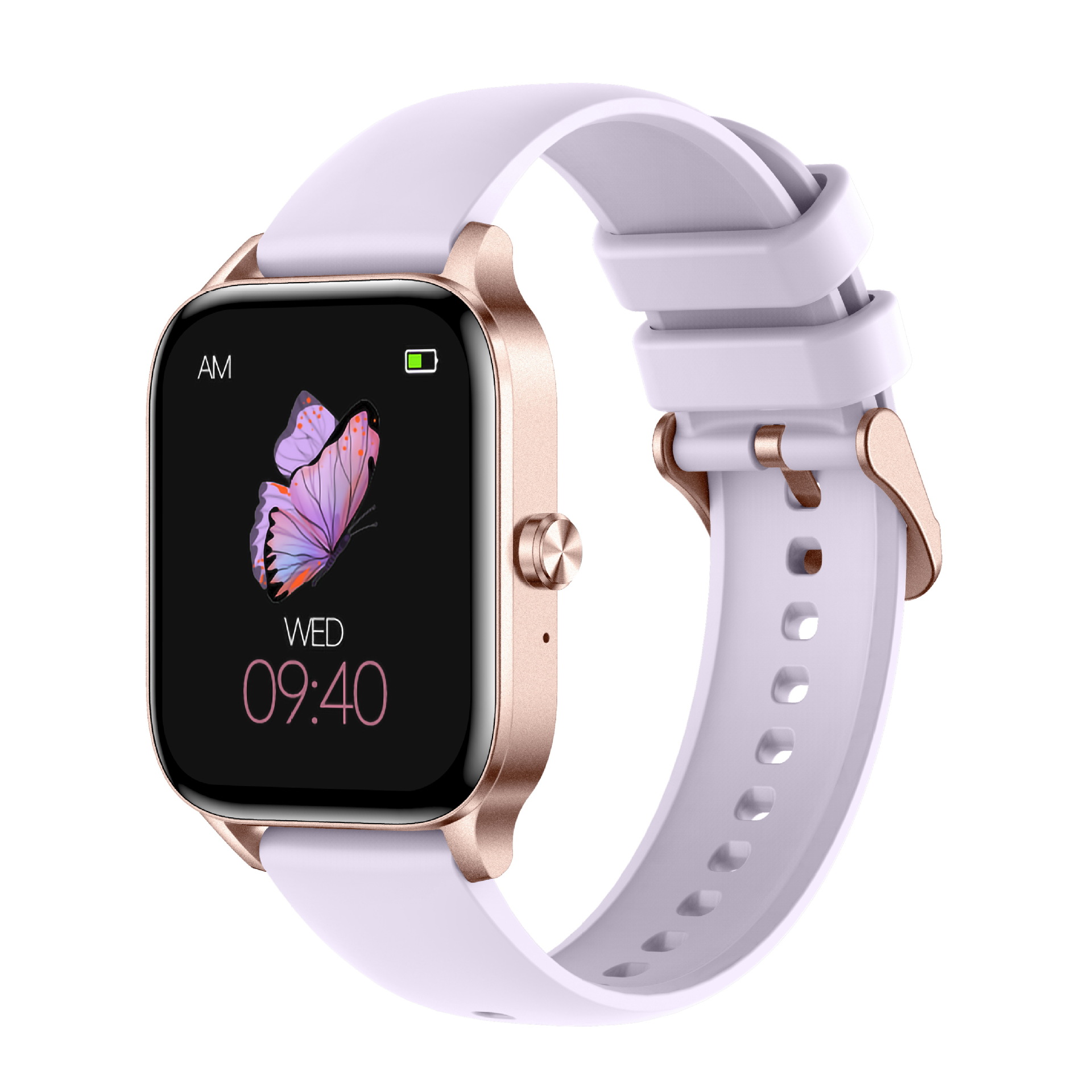 The new cross-border i126 smartwatch features step counting for sports, Bluetooth for calls, factory information alerts, phone monitoring, and heart rate monitoring Specification drawing