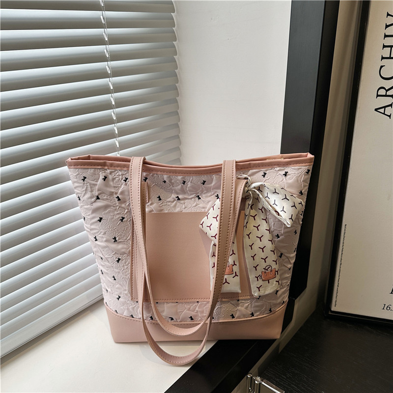 Casual and Elegant 2025 New summer single-shoulder underarm bag, large-capacity tote bag, student commuting bag for class full figure