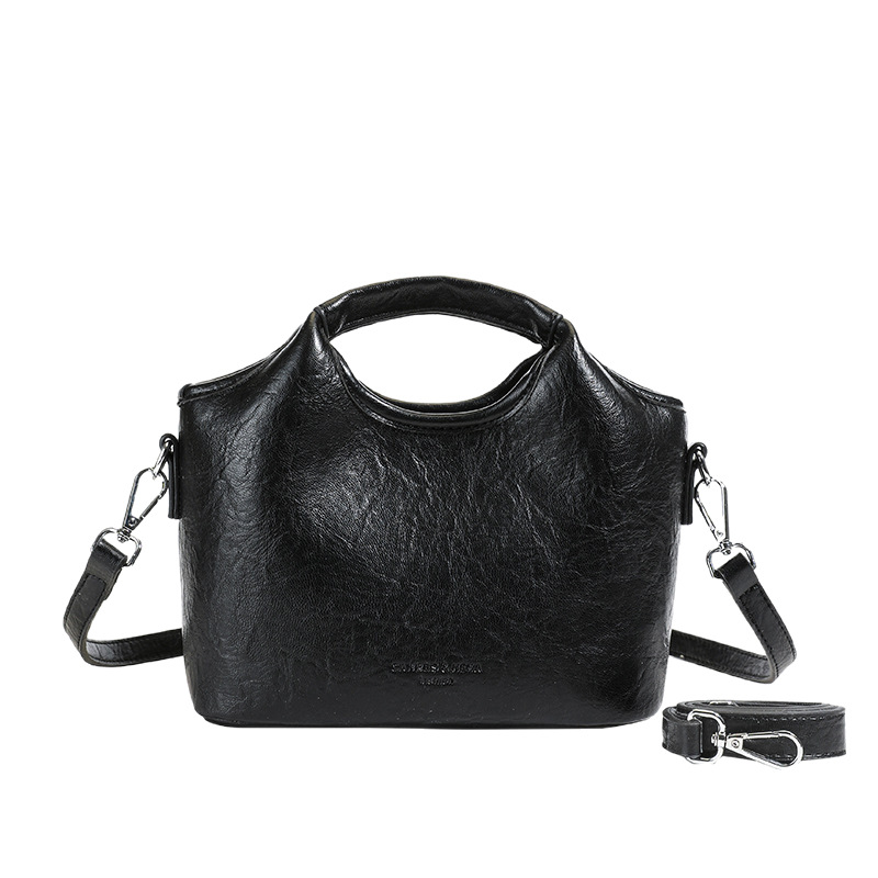 Korean trendy hand-held bucket bag for women, new Spring/Summer 2025, casual, versatile, stylish and high-end single-shoulder crossbody bag Item Picture