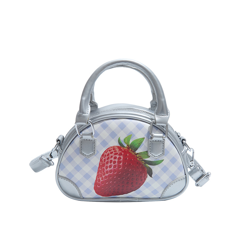 A high-end retro checkered hand-held crossbody bag for women 2025, a fashionable and versatile single-shoulder bag with a niche design Item Picture
