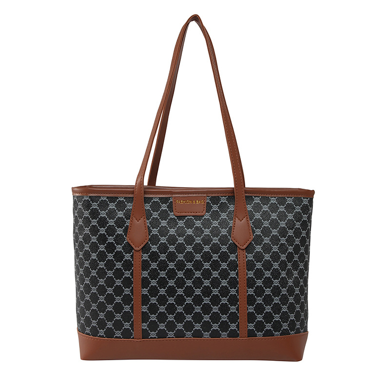 Tote bag, single-shoulder bag, versatile handbag for commuting to work, crossbody bag for women, large-capacity armpit bag Item Picture