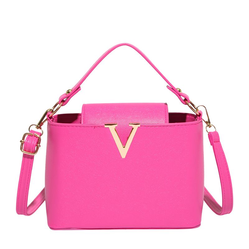 Cross-border trendy crossbody bag for women, summer high-end women's bag, lychee pattern commuter bag, stylish and versatile single-shoulder bag Item Picture
