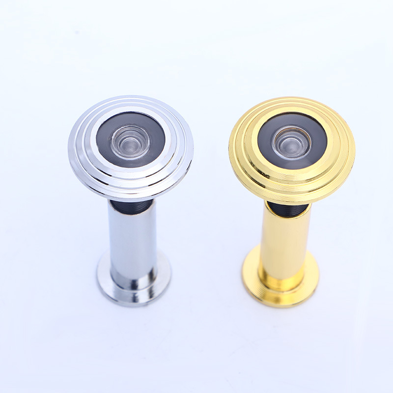 Factory direct supply of fireproof door peephole pipe diameter 14, engineering anti-theft peephole, high-definition all-steel door mirror for hotels and guesthouses, sheep eye full figure