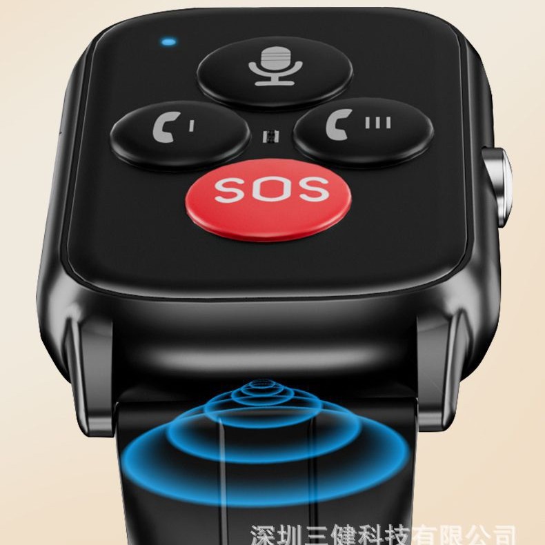 The 4-button elderly positioning smartwatch is anti-loss and wear-resistant Application Scenario