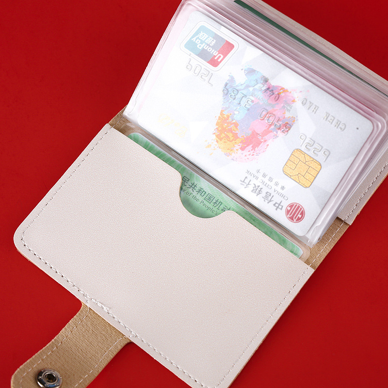 Best-selling cartoon card case, anti-demagnetization, large-capacity multi-slot driver's license sleeve, bank card, creative small wallet details Picture