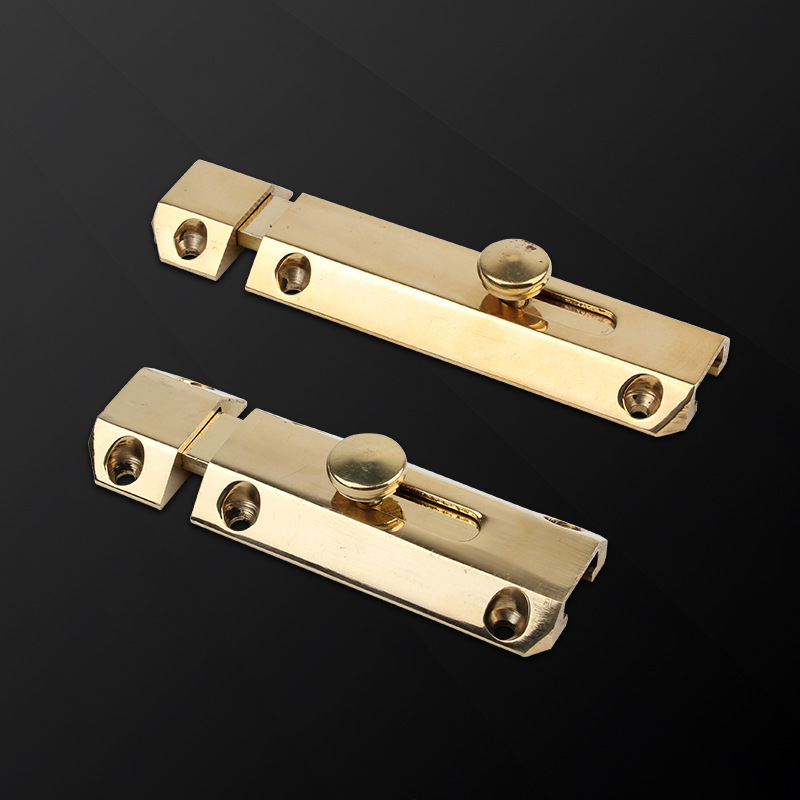 Weitlang antique bright copper latch 2.5-6 inch thickened all-copper exposed door latch and door bolt wholesale Application Scenario