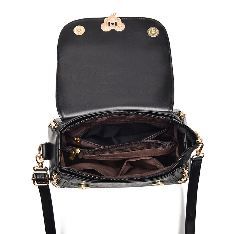 Cross-border delivery of 2023 new style bags: Women's trendy single-shoulder bags, soft leather small bags, versatile quality crossbody bags, lightweight women's bags Item Picture