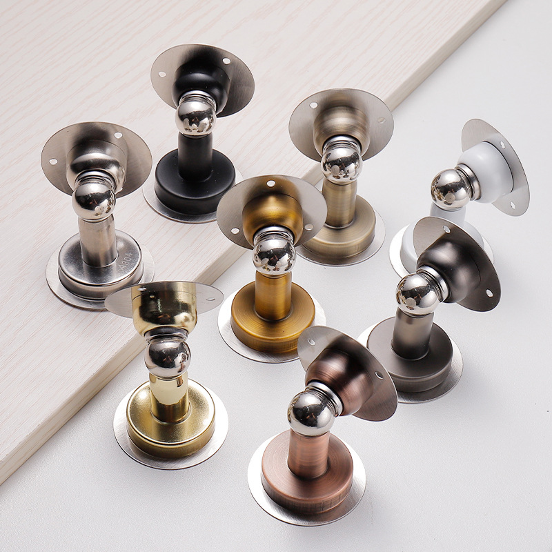 Factory direct supply: Stainless steel strong magnetic thickened anti-collision door, wall and floor suction, interior wooden door, engineering door top and door touch Application Scenario