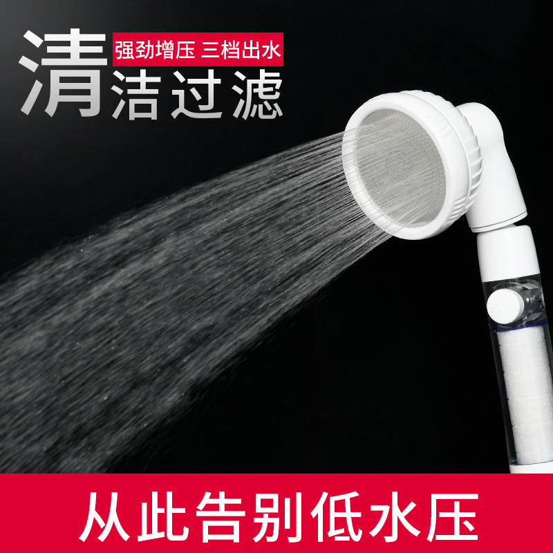 Japanese SP SAUCE filter showerhead adds high-pressure showerhead live-streaming sales cloud warehouse shipping one-piece consignment full figure