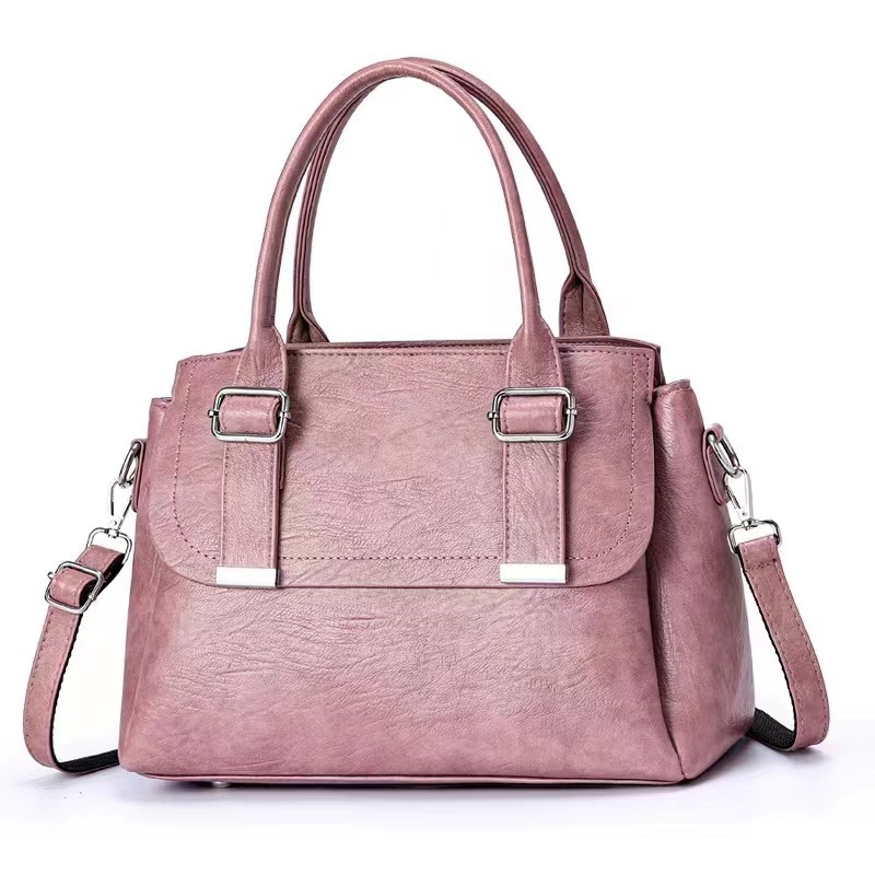 High-end, stylish, large-capacity soft leather handbag for women, 2022 new style, fashionable and high-quality hand-held crossbody bag for women Specification drawing
