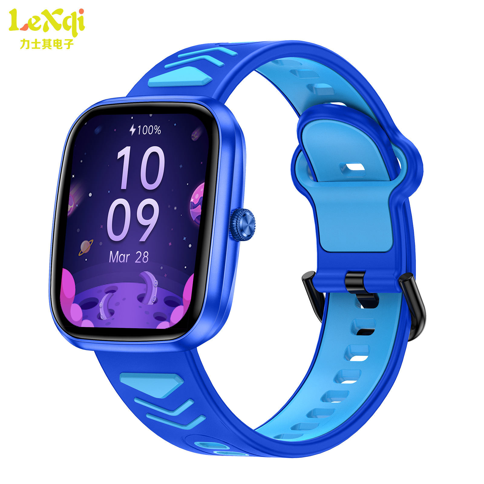 The new foreign trade bestseller H51 children's smartwatch in 2025, an intelligent health monitoring heart rate and blood oxygen sports watch Specification drawing