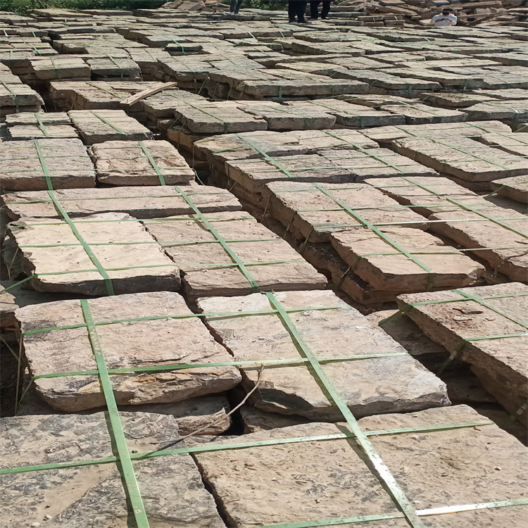 Old stone slabs are made in an antique style, with old stone strips. Ancient buildings, gardens, streets, scenic spots are restored to their original state. Old stone steps and old stone strips are used for paving roads Specification drawing