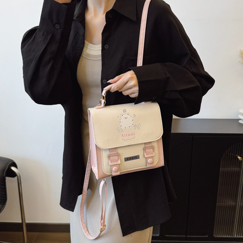 Small bag Women's Bag 2025 Spring New Style Student Girls' bag Crossbody bag single-shoulder bag Large capacity handbag Application Scenario