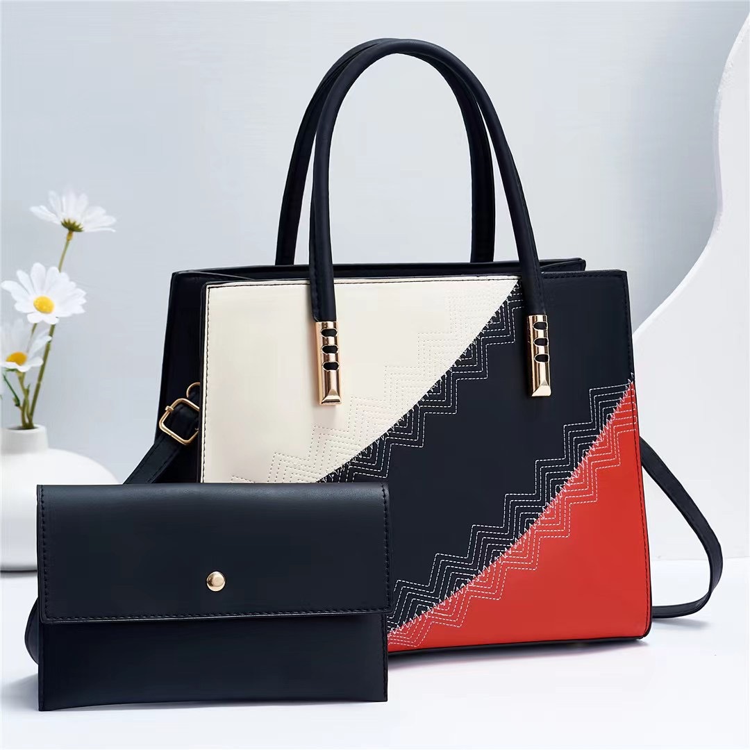 2022 Foreign trade Women's Bag, new large-capacity PU handbag, Korean-style mother-and-child bag, single-shoulder crossbody full figure