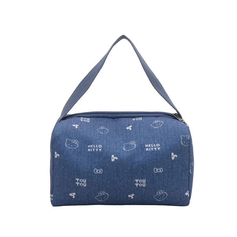 A sweet and stylish Japanese niche design handbag, a simple single-shoulder underarm bag, and a new printed fashionable bag Item Picture