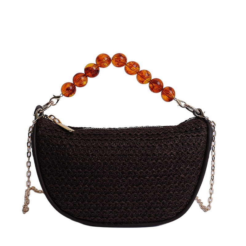 Commuting Dumpling Bag 2025 New style woven handbag versatile new style woven crossbody bag trendy Item Picture