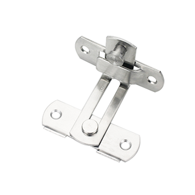 Latch, door lock latch, door buckle, pet cage latch, swing anti-theft door, no need for drilling, door lock latch, thickened Item Picture