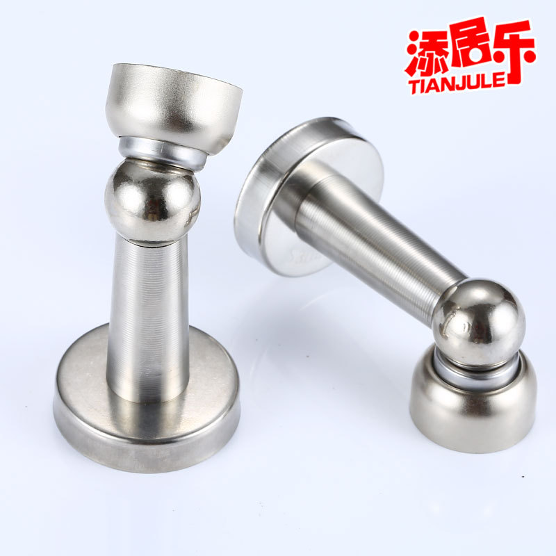 Wholesale of stainless steel strong magnetic door, home silent anti-collision wall, floor, door and door top hardware accessories from the manufacturer full figure
