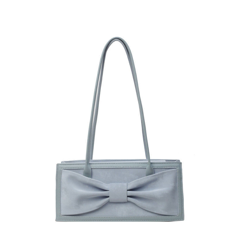 Large-capacity underarm bag for women, 2024 new style, high-end and stylish, a niche bow single-shoulder handbag for ladies Item Picture