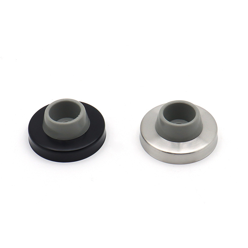 Wholesale of stainless steel anti-collision silent buffer rubber door stops, glass doors, non-magnetic doors, floor-mounted doors, door blocking, door bumping, door top Item Picture