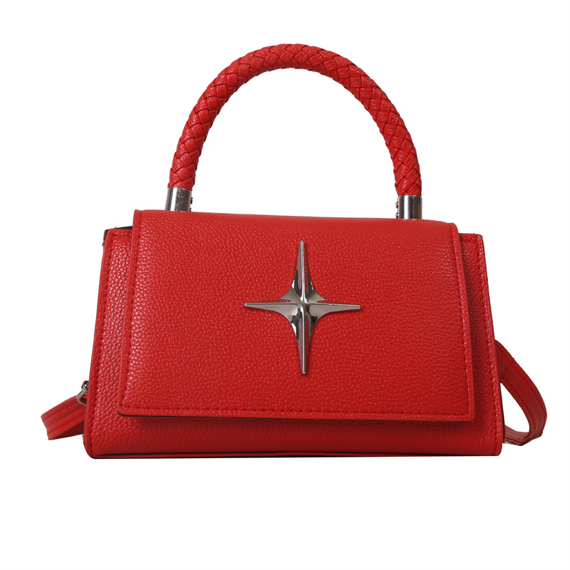 This 2023 new trendy and stylish hand-held small square bag for women is simple and casual. It is a single-shoulder crossbody bag Item Picture