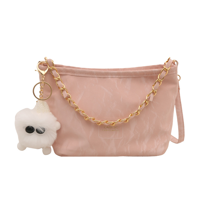 High-quality hand-held bucket bag for women, new Spring/Summer 2025, trendy and versatile chain crossbody bag, commuting single-shoulder bag Item Picture