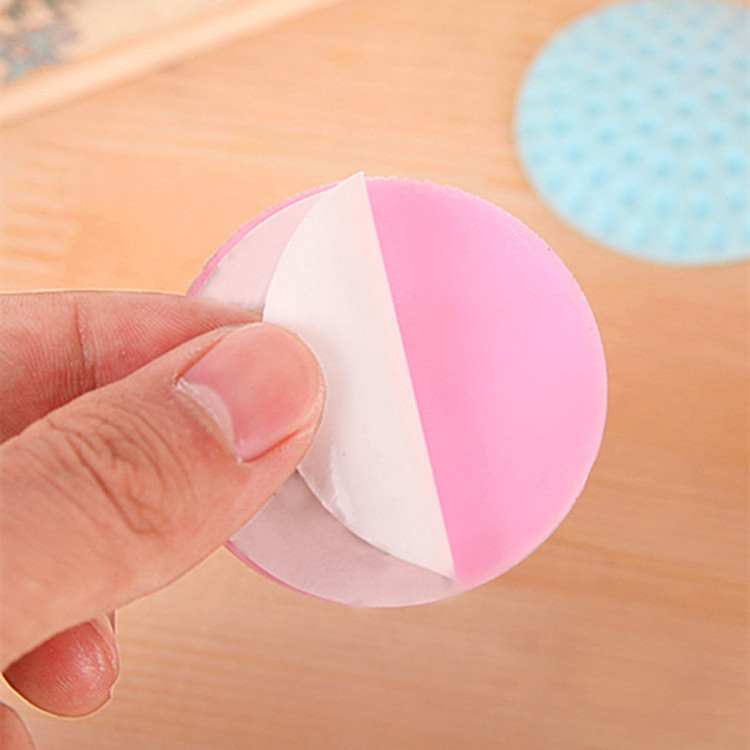Silicone door rear wall anti-collision pad, safety door top self-adhesive door handle, silent anti-collision silicone particle door lock anti-collision pad Specification drawing