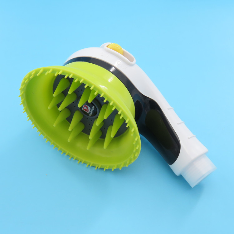 Pet shower head, dog bath brush, pet shower body, cat and dog massage shower head, pet bath gloves, brush hair full figure