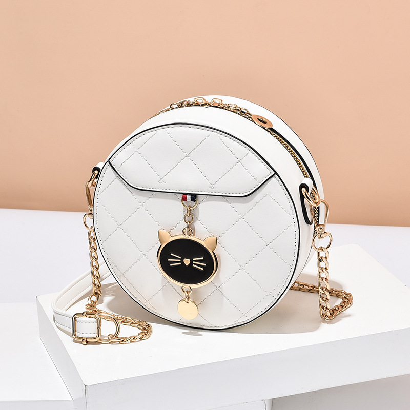This year's popular small bags: 2022 new trendy summer fashion round women's bags, chain bags, versatile single-shoulder crossbody bags full figure