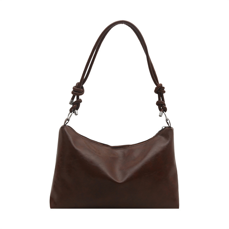 High-end large-capacity women's bag 2025 new spring single-shoulder underarm bag, niche fashion crossbody tote bag Item Picture