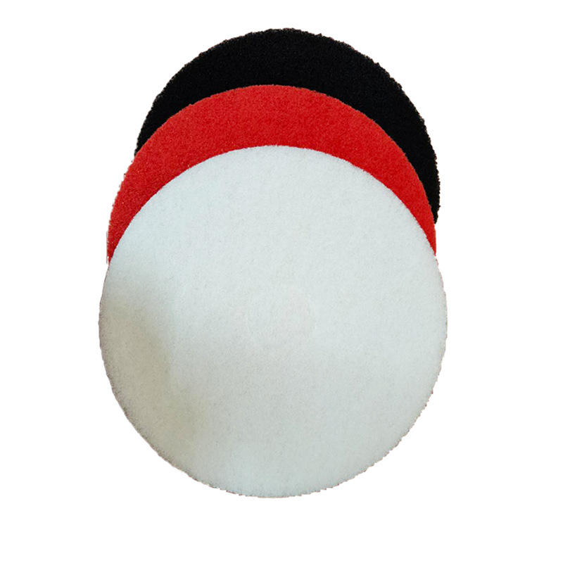 Polishing wheel grinding disc, 17-inch factory direct supply, white, red and black cleaning pad, waxing pad, grinding wheel floor scrubber, 2.5CM scouring pad Item Picture