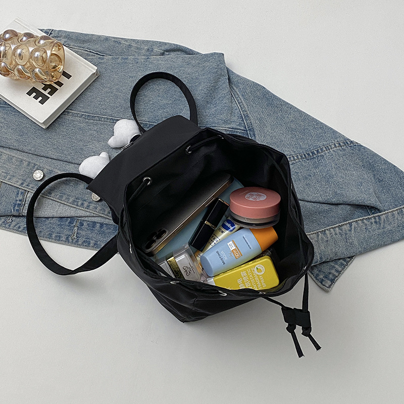 New casual ns cartoon Mickey large-capacity bucket bag for women 2024, canvas bag for college students Application Scenario