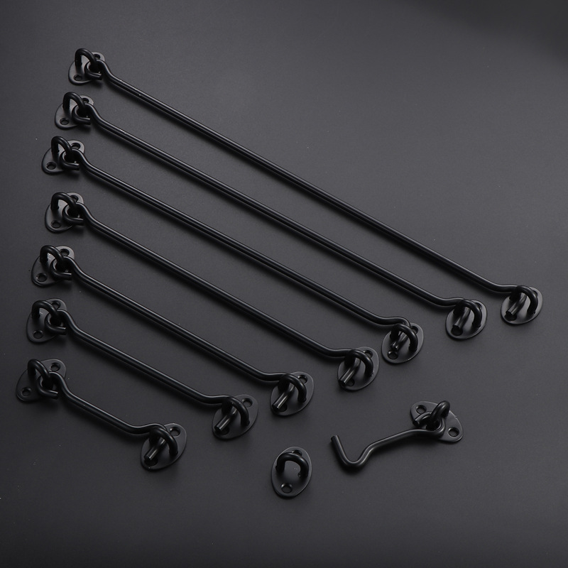 Extended sliding door, old-fashioned stainless steel hook window, hook wooden window, thickened solid stainless steel hook windproof hook Application Scenario
