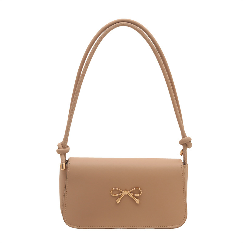 Summer Edition Women's Beauty 2025 New casual bow, fashionable, niche, versatile and stylish single-shoulder crossbody bag Item Picture