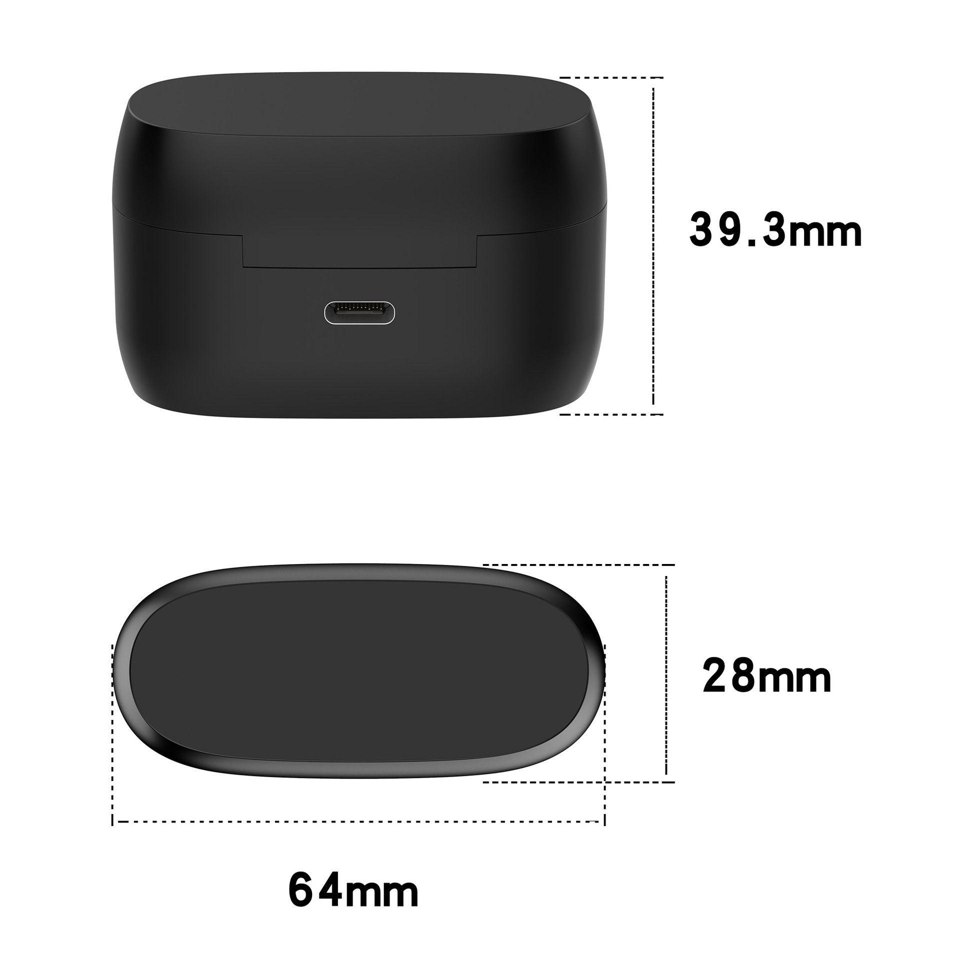 It is suitable for Jabra Elite4 and Elite3 Bluetooth earphone charging case M022 charging case Application Scenario