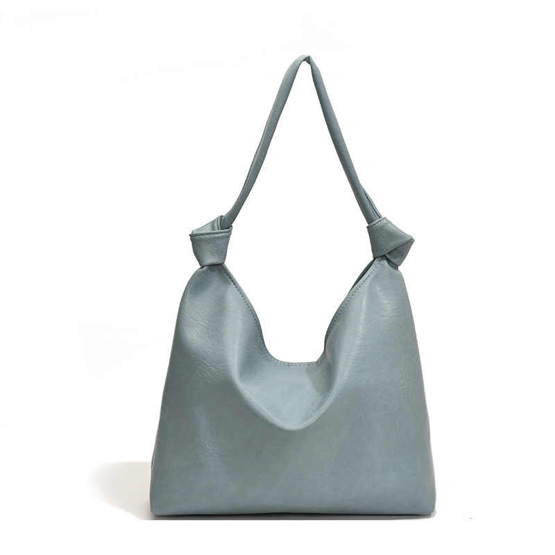 Women's tote bag, large capacity, fashionable crossbody, 2024 new style, casual and versatile shoulder bag, relaxed commuting bag Item Picture