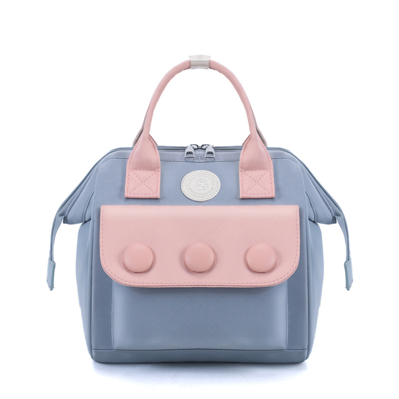 Mummy Bag New style for taking kids out, large capacity, multi-functional, high appearance level, backpack, lightweight handbag Item Picture