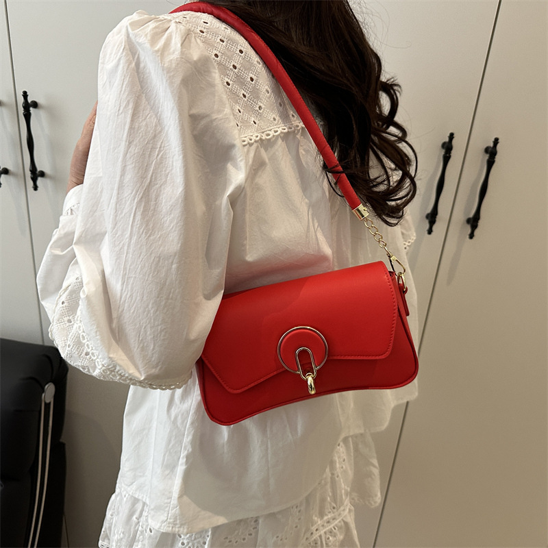Hand-held women's bag 2025 new style handbag, European and American style fashionable box bag, single-shoulder bag bags, crossbody bag Specification drawing