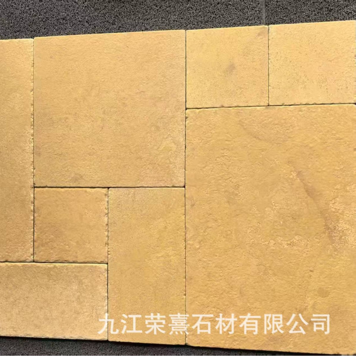 Long, beige Lime cave stone marble clothing store, homestay, cultural tourism, ancient building renovation project, retro wall tiles details Picture