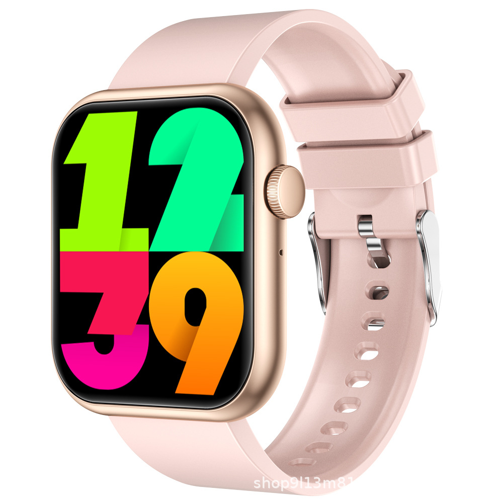 The new cross-border QX7PRO metal square blood pressure, blood oxygen, health detection, Bluetooth call, game, music and smartwatch details Picture